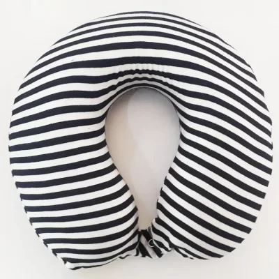 Cotton Jersey Fiber Filled Neck Pillow