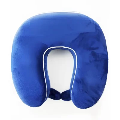 Crystal Fleece Memory Foam Neck Pillow